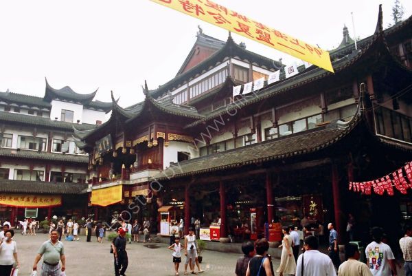 Typical Buildings, Old China Town, Shanghai